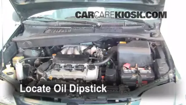 1999 Toyota Sienna LE 3.0L V6 Oil Check Oil Level